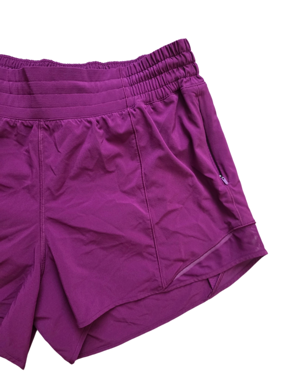 Lululemon Hotty Hot High-Rise Lined Short 4" in Chilled Grape Size 12 - Picture 5 of 14